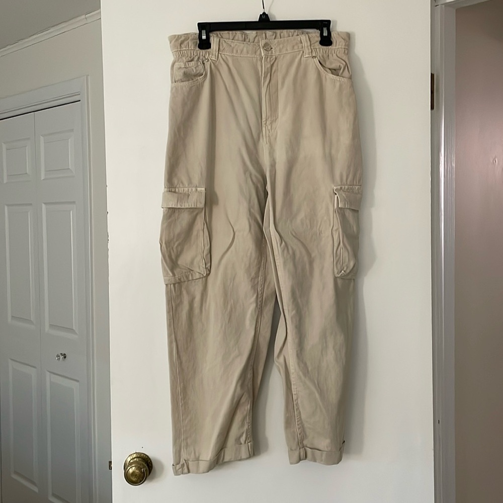 Ankle Length Cargo Pants